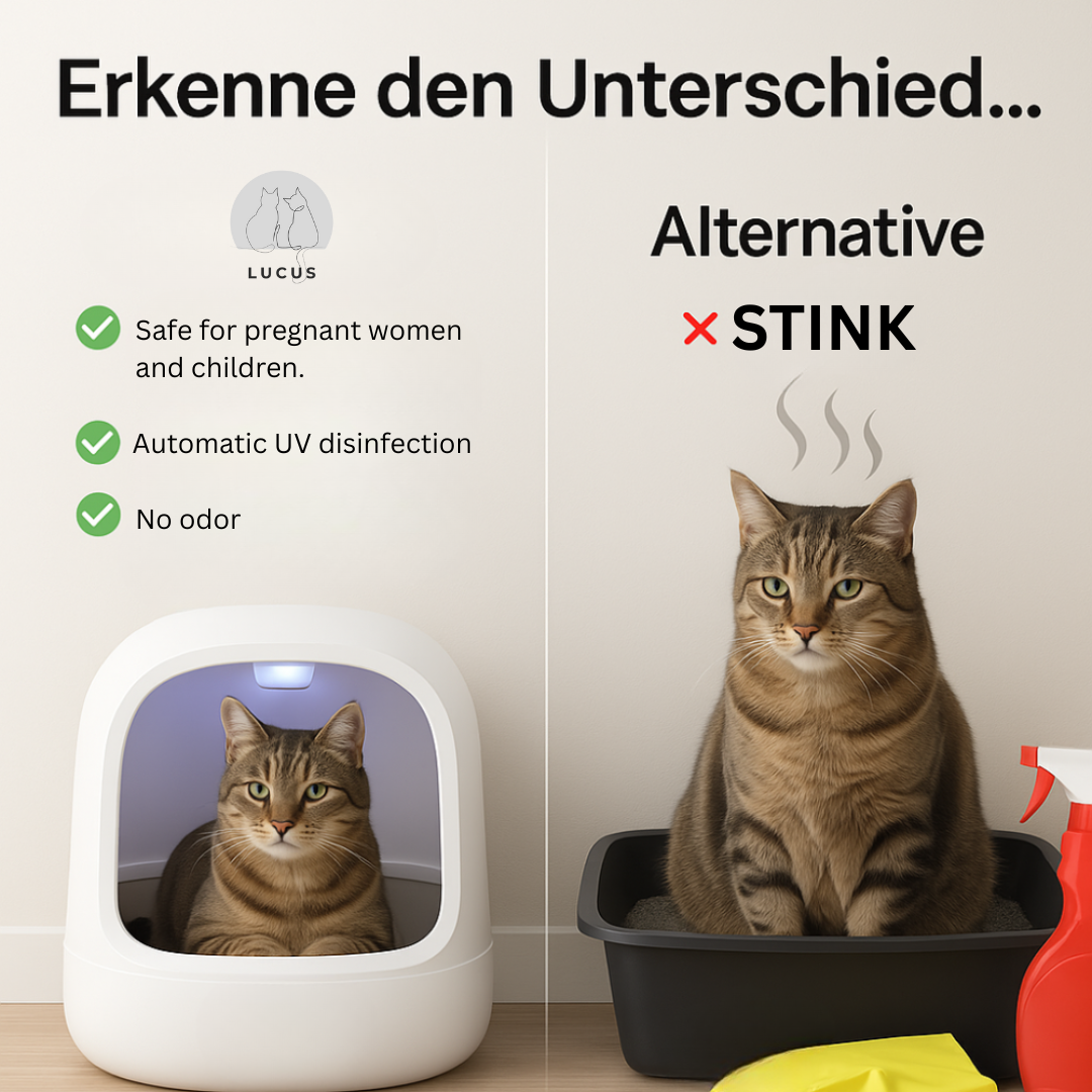 LUCUS: say goodbye to litter box odours forever