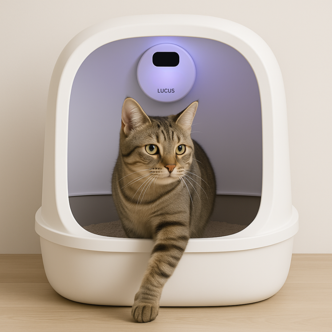LUCUS: say goodbye to litter box odours forever